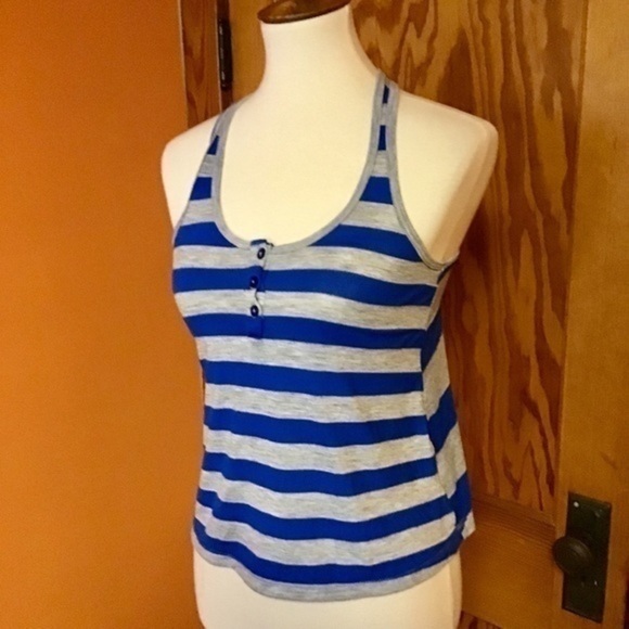 3 for 20 $ bundle Pacsun Striped racer back C & S XS tank top - Picture 8 of 8